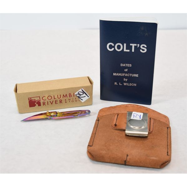 Box Lot Knife & Holster