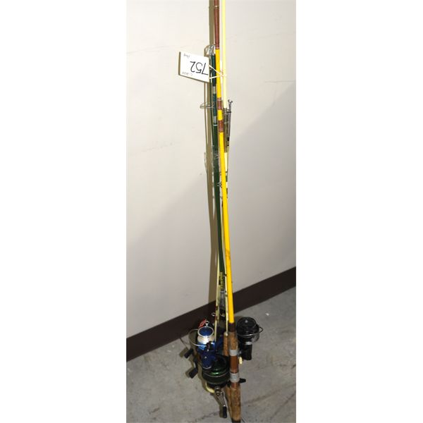 Box Lot Fishing Rods/Reels