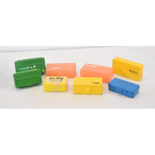 Box Lot Ammunition Cases