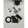 Image 2 : Canon AE-1 Camera with Vintage Leather Camera Bag & Sigma Zoom Lens