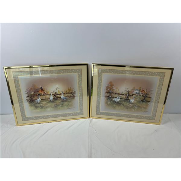 2 Framed Pictures