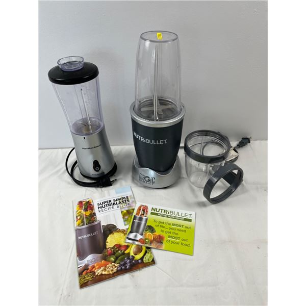 Nutri Bullet & Hamilton Beach B31 Blender