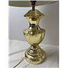 Image 2 : 2 Brass Coloured Table Lamps