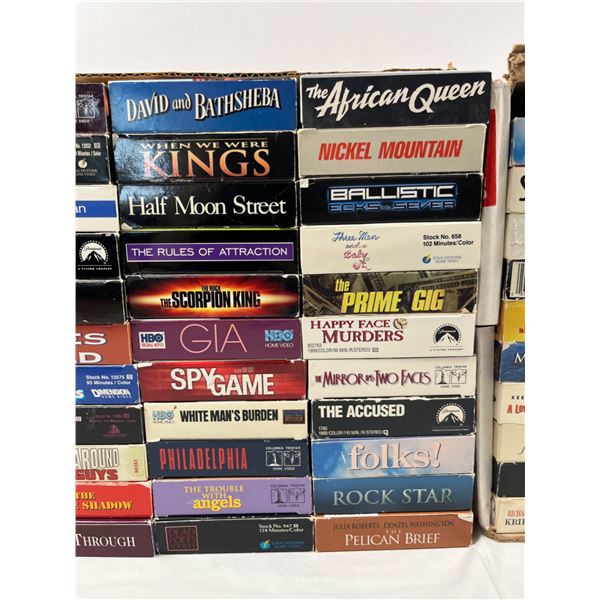 Assorted VHS Movies - Sunrise Estate Services Ltd
