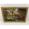 Image 1 : Fox Hunt Embroidered Picture