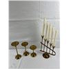 Image 1 : Brass Candle Holders