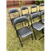 Image 2 : 14 Black Fold Up Chairs