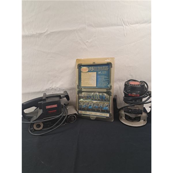 Craftsman 3 X 21 Belt Sander Craftsman Router Router Bit Set craftsman-3-x-21-belt-sander-craftsman-router-router-bit-set