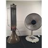Image 1 : Vintage Boekamp Quartz Tower Space Heater &. Airworks Oscillating Heater Fan