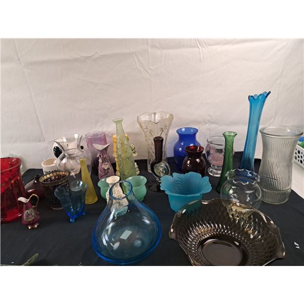 Large Assortment of Vases
