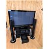 Image 1 : Panasonic TV with Stand and Speakers