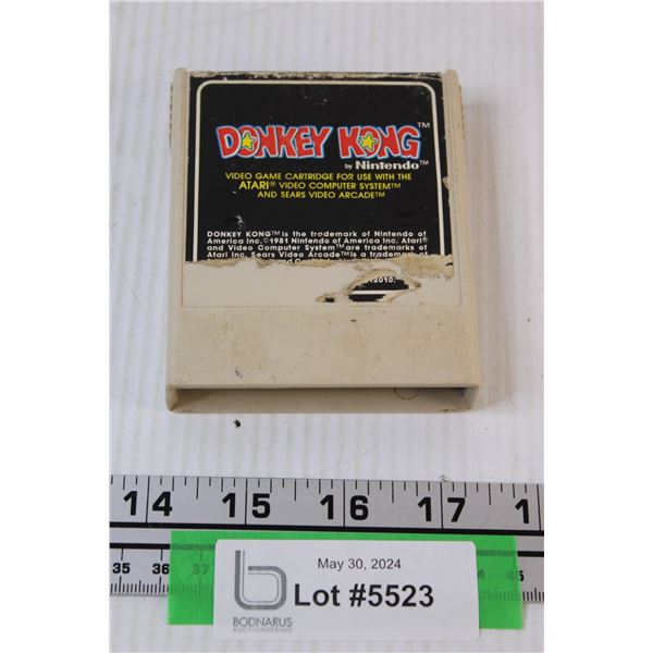 Vintage Atari Donkey Kong Game