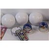 Image 3 : (6) Snowglobes, Digital Doggy Electronic Pet (NIB), (4) Globes, Remote Light