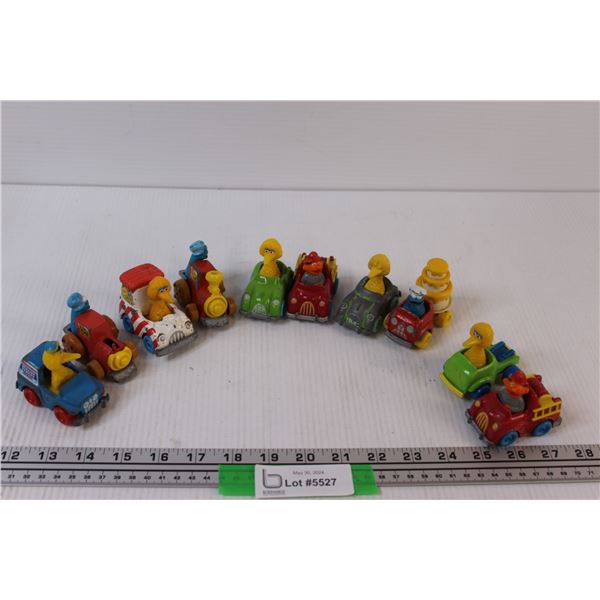 (10) Vintage Sesame Street Toys