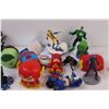 Image 2 : (20+) Mini Superhero Figurines & Stuffies Lot