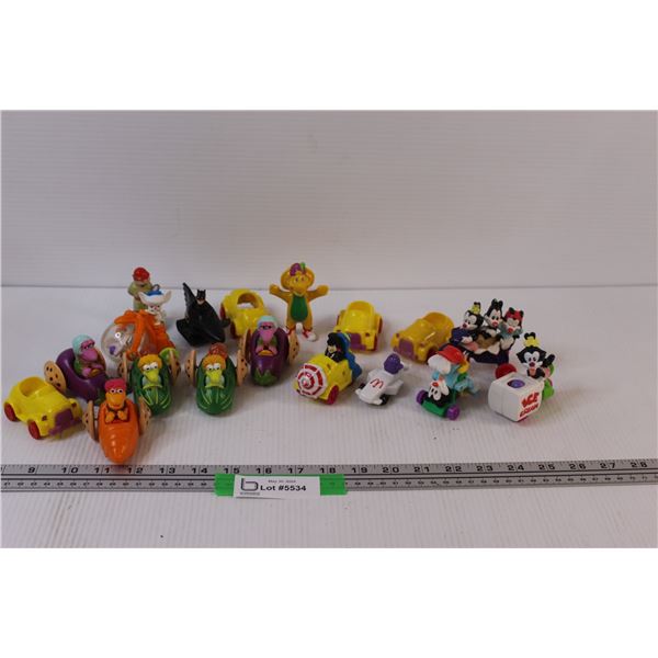 (15+) McDonalds 1990's Toys: Fraggle Rock, Animaniacs, Misc.