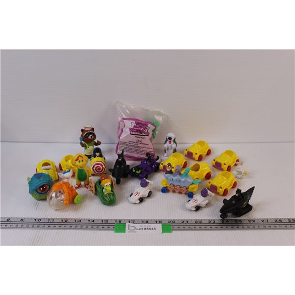 (15+) McDonalds 1990's Toys: Batman, Fraggle Rock, Animaniacs, Misc.