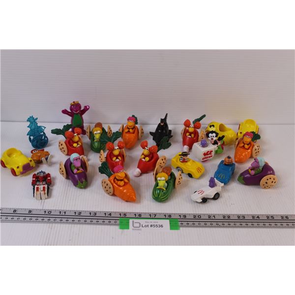 (15+) McDonalds 1990's Toys: Batman, Fraggle Rock, Animaniacs, Misc.