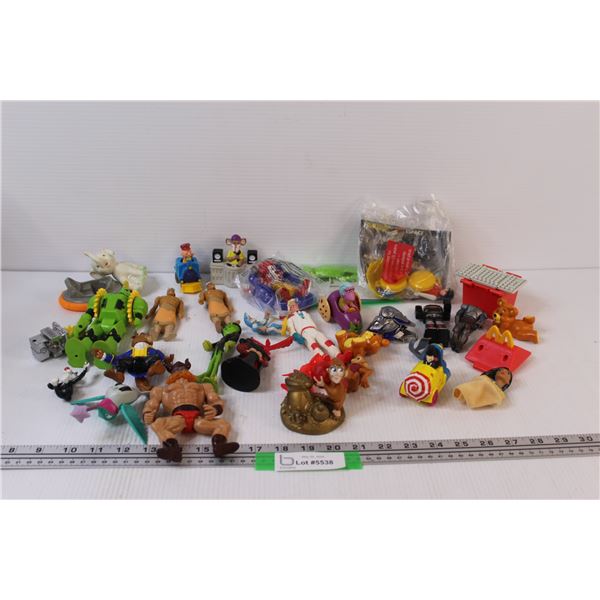 (20+) Vintage Figurines: Aladdin, Pocahontas, McDonalds, Misc.