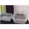 Image 3 : (3) Storage Containers & Lids (May Not Match Each Other)