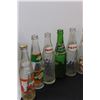Image 2 : (15) Vintage Pop Bottles: Pepsi, Crush, 7Up, Coca Cola, Ginger Ale