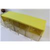 Image 3 : Vintage Five Drawer Organizer - 23.5" x 7" x5" (Plastic)