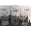 Image 3 : (12) Vintage Canning Jars & Glass Jars