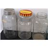 Image 4 : (12) Vintage Canning Jars & Glass Jars