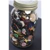 Image 3 : Dominion Canning Jar Filled w/Buttons - 6" Tall