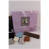 Image 4 : (2) Books, Photo Album (purple), (13) Empty Jewelry Boxes