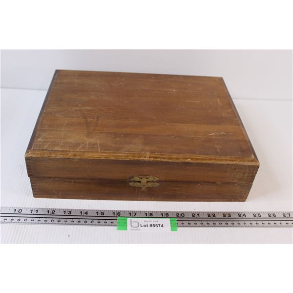 Wooden Storage Box (empty)