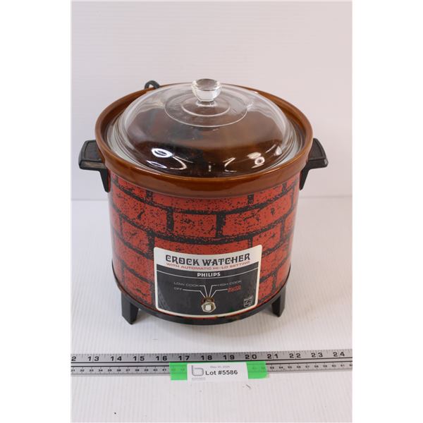 Crock Watcher Philips - Untested - AS IS