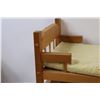 Image 2 : Doll Wooden Bunk Bed