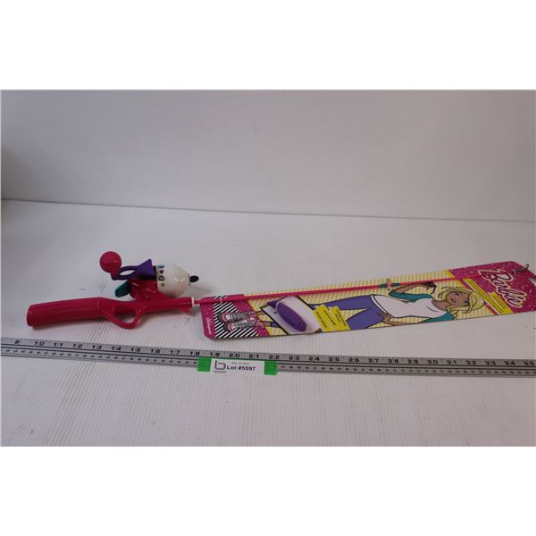 Barbie Shakespeare Fishing Rod - NIB