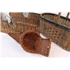 Image 3 : (3) Wicker Baskets Various Sizes