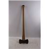 Image 4 : Unmarked Double Bit Felling Axe- Ding on One Edge