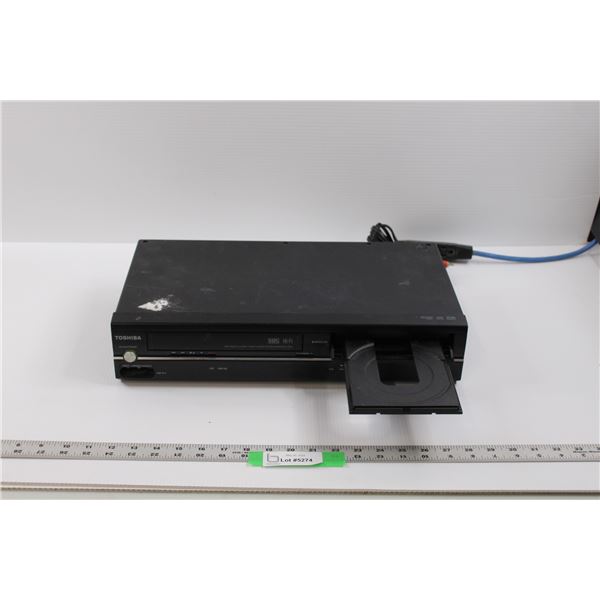Toshiba Model No. SDV398KC Combo VHS/DVD Player w/ A/V Cord. - Powers Up / Untested
