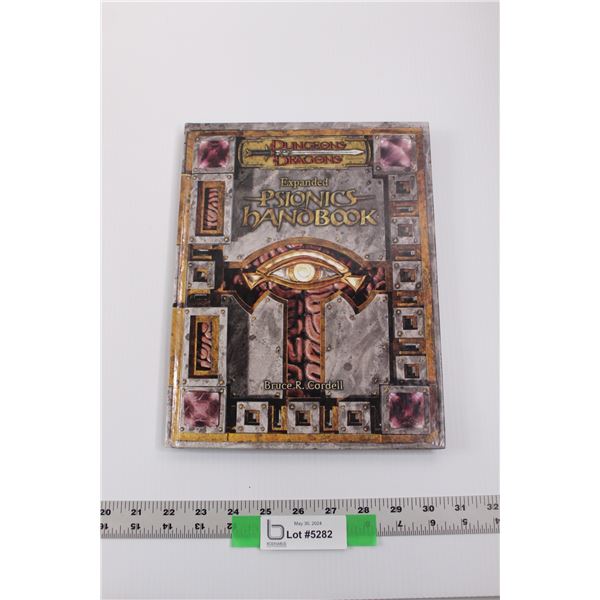 Dungeons & Dragons "Expanded Psionic Handbook" Hard Cover Book - Like New Condition