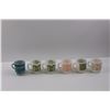 Image 2 : (6) Vintage Fire-King & Termo-Rey Coffee Mugs - One Has Chip