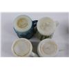 Image 4 : (6) Vintage Fire-King & Termo-Rey Coffee Mugs - One Has Chip