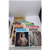 Image 2 : (10) Vintage "Modern Knitting" Magazines, "Fashion Knit Course Outline" Book & Nikken FAR Infrared S