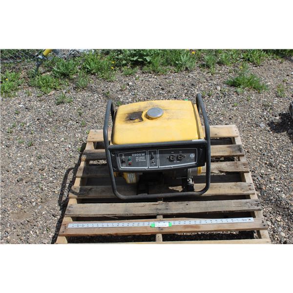 **2800w Portable 171cc Gas Generator - Untested
