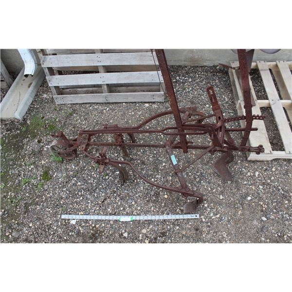 ** Antique Horse Drawn Garden Cultivator