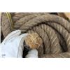 Image 3 : ** Approximately 50'x1.5" Of Jute/Sisal/Hemp Rope