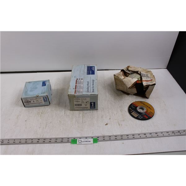 (3 Case's) 5" Abrasive Cutting/Grinding Wheels - (25 pc) Linde Cutting Wheels, (20 pc) Linde Grindin