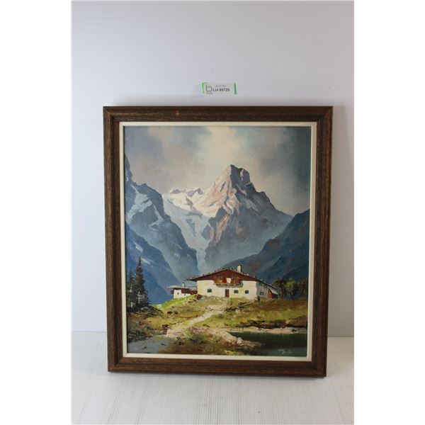 Painted Canvas - 19" x 23"