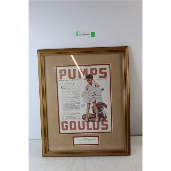 The Saturday Evening Post Front Page - 18 1/2" x 23"