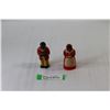 Image 1 : Black Americana Salt and Pepper Shakers