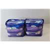 Image 1 : (2) Packs Tena Overnight Underwear - Size Small