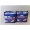 Image 1 : (2) Packs Tena Overnight Underwear - Size Small